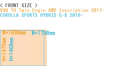#V90 T8 Twin Engin AWD Inscription 2017- + COROLLA SPORTS HYBRID G-X 2018-